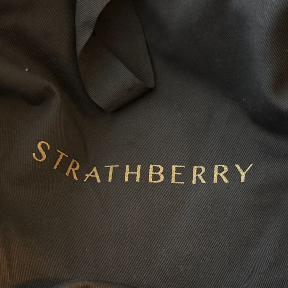 Strathberry Crescent Moon Bag in OAT - Picture 3 of 8
